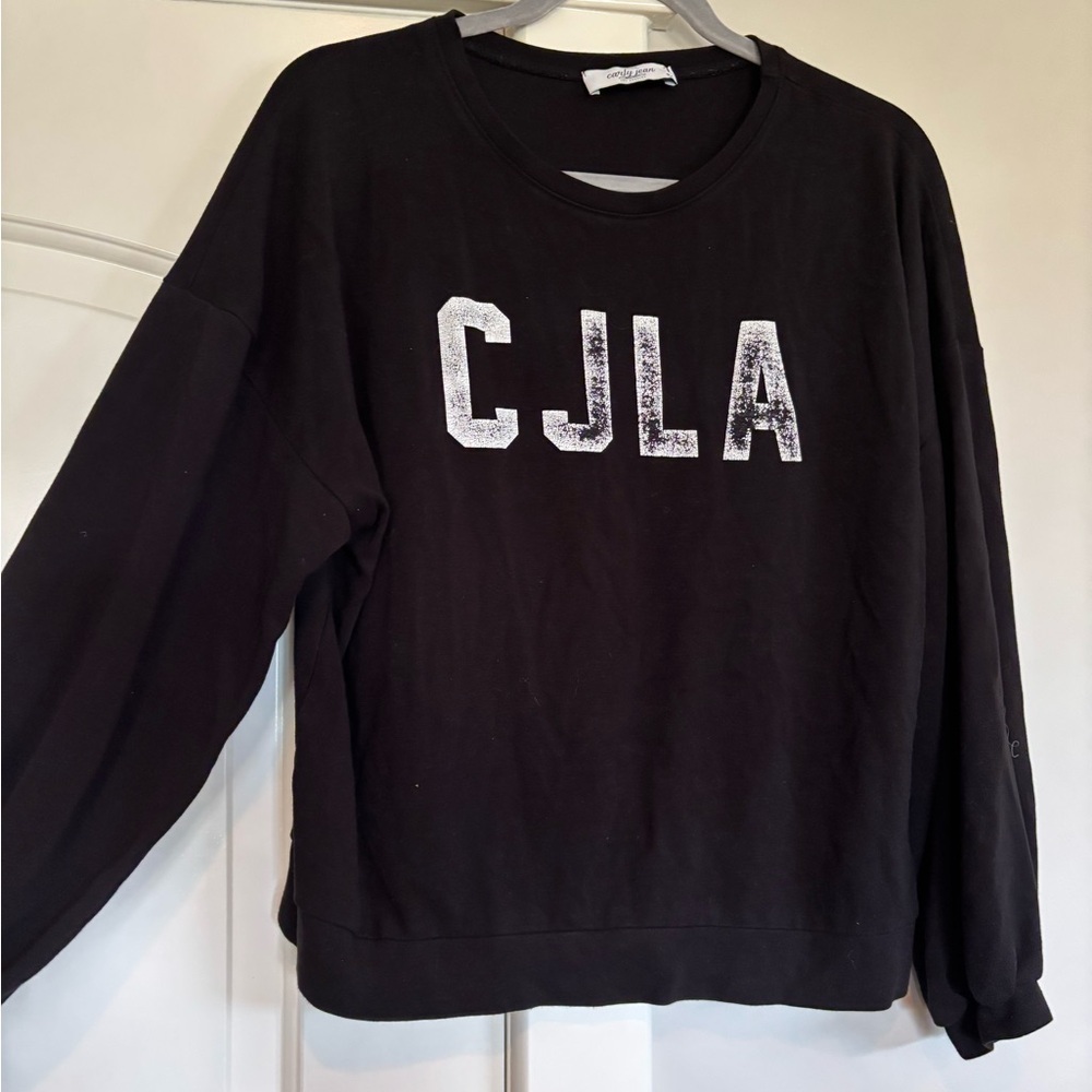 3/$20 Carly Jean Black Top